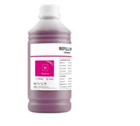 BritBolt Tinta pigmentada de Repuesto de 1000ML Compatible con PageWide 452dw 452dn 477dw 477dn 552dw 577dw 577z P55250dw P57750dw 973 973X(Magenta-1000ML)