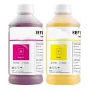 BritBolt Tinta pigmentada de Repuesto de 1000ML Compatible con PageWide 452dw 452dn 477dw 477dn 552dw 577dw 577z P55250dw P57750dw 973 973X(M-500ML and Y-500ML)