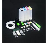 BritBolt Tuberías o Accesorios universales para Tanque Ciss de 4 Colores DIY compatibles con impresoras(C)