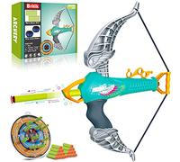 Britik Juguetes para niños de 3 a 8 años: juego de arco y flecha para niños, regalos de cumpleaños, regalos para niños y niñas de 3, 4, 5, 6, 7, 8, 9, 10, 11, 12 años de edad, juegos de jardín al aire