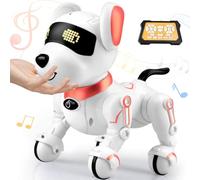 Britik Juguetes robot para niños de 8, 9, 10, 11, 12, perros con control remoto, perro robot para niños de 8 a 12 años, robot para mascotas, juguete eléctrico, perros robóticos, juguetes para niños de