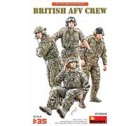 British Afv Crew 1 :3 5 Figura Plástico Modelo Kit Miniart