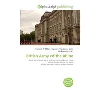 British Army of the Rhine: World War I, World War II, Military history of Britain, Claud Jacob, George Jeffreys, 1st Baron Jeffreys (second creation), William Heneker