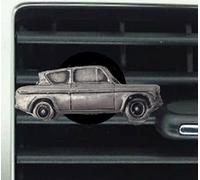 British Classic Car Anglia 105E Saloon ref69 diseño de efecto peltre ambientador de ventilación Kit decoración coche furgoneta camión mini autobús