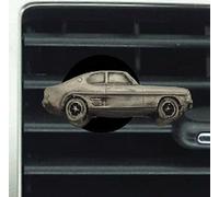 British Classic Car Capri Mk1 ref72 diseño de efecto peltre ambientador de ventilación Kit decoración coche furgoneta camión mini autobús