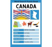 BRITISH COLUMBIA: B.C.Word Search Puzzle book