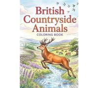 British Countryside Animals Coloring Book: 25 Delightful Pages of British Farmyard Friends to Color