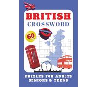 British Crossword: Puzzles for Adults, Seniors & Teens