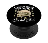 British Funny Money Sandwich Riqueza PopSockets PopGrip Adhesivo