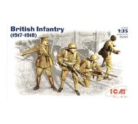 British Infantería (1917-1918) Maqueta Figura ICM 3