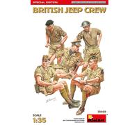 British Jeep Crew. Edición Especial 1:35 Kit De Modelo De Plástico MINIART