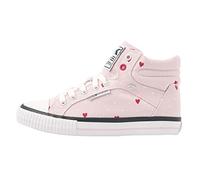 British Knights DEE, Zapatillas Mujer, Corazones Rojos Florales Rosados, 37 EU