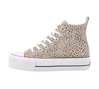 British Knights Kaya Mid, Zapatillas Mujer, Estampado Gerard Beige, 36 EU