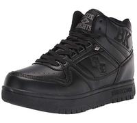 British Knights Mens Kings SL Mid-Top Classic Basketball Sneaker, Black, 8 US