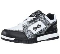 British Knights Metros Oxford - Tenis para Hombre, Negro/Cemento/Blanco, 45 EU
