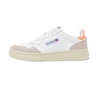 British Knights Noors, Zapatillas Mujer, White Neon Orange, 40 EU