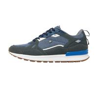 British Knights Nova Zapatillas Bajas para Hombre, Azul Oscuro Blanco Crema, 41 EU
