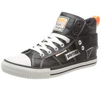 British Knights ROCO Tag, Zapatillas Hombre, Negro Neon Naranja, 44 EU