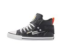 British Knights ROCO Tag, Zapatillas Hombre, Negro Neon Naranja, 45 EU