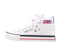 British Knights ROCO, Zapatillas, Jack de Union Blanca, 28 EU