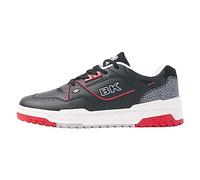 British Knights Vendon, Zapatillas Hombre, Negro Rojo Gris Claro, 43 EU