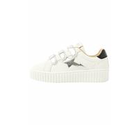 BRITISH KNIGHTS Zapatillas deportivas ' BLISS VELCRO ' plata / blanco 35 plata / blanco