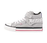 British Knights Zapatillas Deportivas ROCO para niño, Gris Rojo Azul, 30 EU