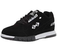 British Knights Zapatillas Metros Hombre, Negro (Negro/Blanco/Black Ice), 46 EU