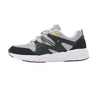British Knights Zapatillas Ravel para Hombre, Gris Claro Negro Verde Azulado, 45 EU