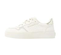 British Knights Zapatillas Reflux para Mujer, Color Blanco y Dorado, Talla 41 EU