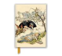 British Library: Alice Asleep, from Alice’s Adventures in Wonderland (Foiled Journal) (Flame Tree Notebooks)