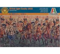 British Luz LED Cavalry Napoleónicas Wars 1815 Plástico Kit 1:72 Modelo Italeri