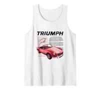 British Motor Heritage Triumph Spitfire - Coche Deportivo Retro Camiseta sin Mangas