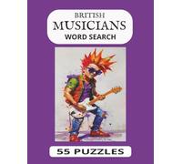 BRITISH MUSICIANS WORD SEARCH