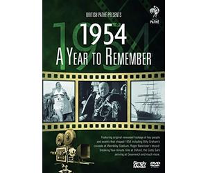 British Pathé News - A Year To Remember 1954 - 70th Anniversary Birthday Gift Born In[DVD] [Reino Unido]