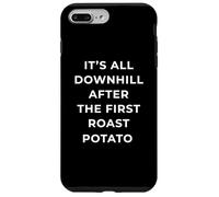 British Phrase All Downhill After The First Roast Potato Carcasa para iPhone 7 Plus/8 Plus