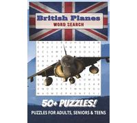 British Planes Word Search: Word Searches with Easy to Read Print for Aviation Fun, Flight themes, British Plane history and More | 6x9 inches, 110 ... for Aviation and military history fans!