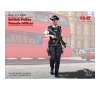 British Police (Policía) Hembra Officermaquette Figura Officer ICM