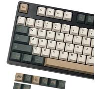 British Racing Keycap Cherry Profile PBT Teclas completas ANSI Layout ISO Enter para GH60 GK61X GK64X GK68 84 87 96 980 104 108 Teclado mecánico estándar