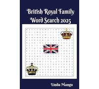 British Royal Family Word Search 2025 (British Royals Word Search Series)