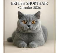 British Shorthair Calendar 2026: A Year of Charm and Whiskers with the Beloved British Shorthair
