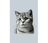 British Shorthair Cat Planner: A Calm and Organized 60-Page Daily Journal: Minimalist Layout for Daily Tasks, Priorities, and Personal Reflections