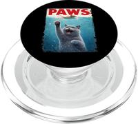 British Shorthair Paws Parody - Gato Persiguiendo Ratones Amantes de los Gatos PopSockets PopGrip para MagSafe