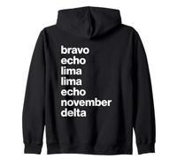 British Slang Phonetic Alphabet Bellend Sudadera con Capucha