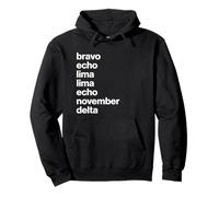 British Slang Phonetic Alphabet Bellend Sudadera con Capucha