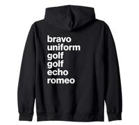 British Slang Phonetic Alphabet Bugger Sudadera con Capucha