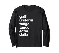 British Slang Phonetic Alphabet Gutted Manga Larga