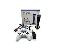 (British Standard)Game Station 5 Video Game Console With 200 Classic Game 8 Bit TV Consola Retro Handheld Kids USB Wired Gaming Player AV Output