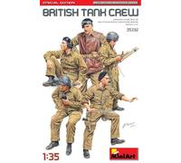 British Tanque Crew. Especial Edición 1 :3 5 Figura Plástico Modelo Kit Miniart