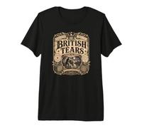 British Tears EST 1773 Tea Party Funny 4 de Julio Camiseta Premium